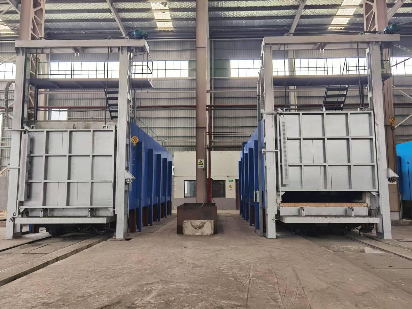 Working principle of trolley forging furnace