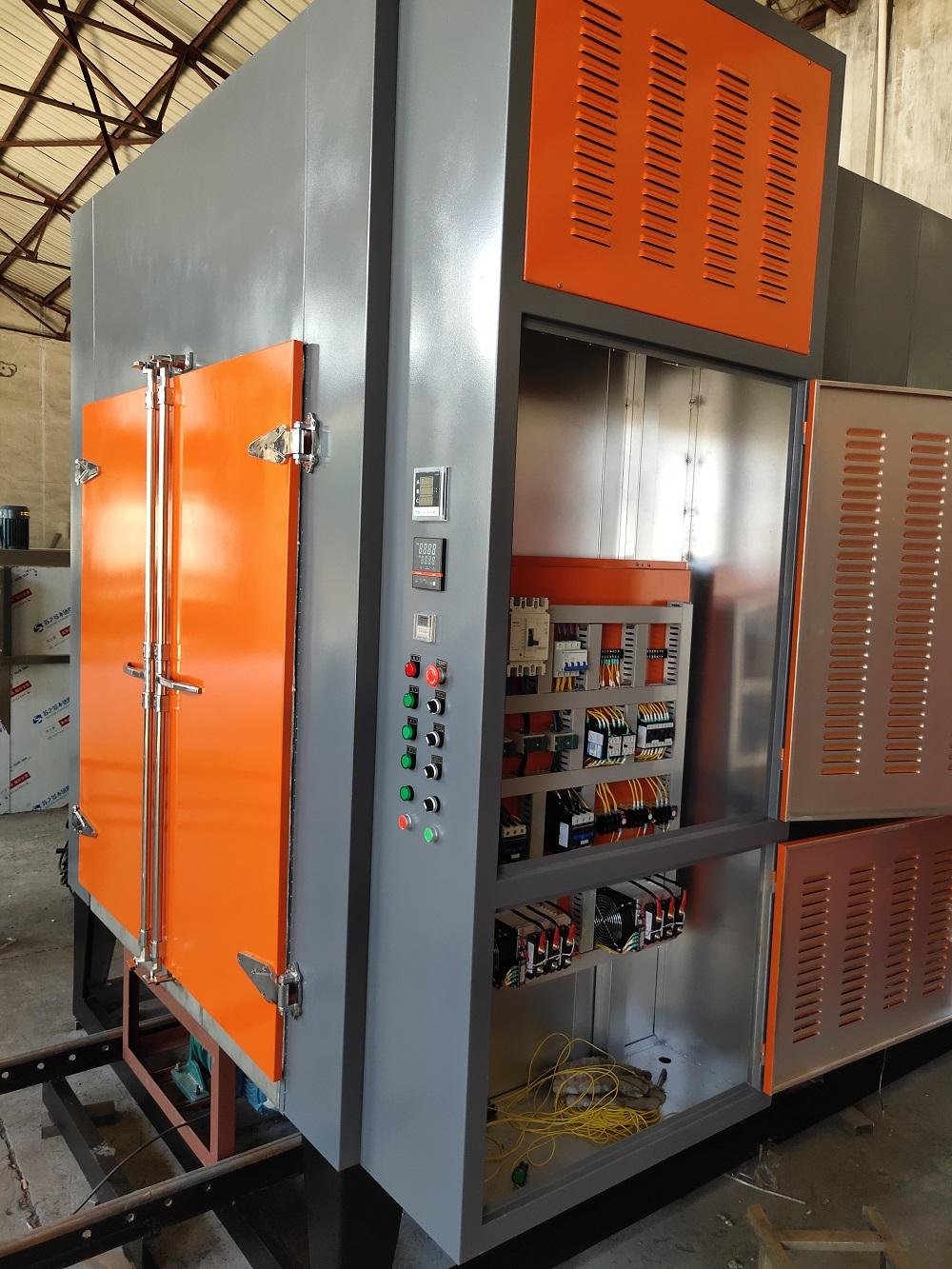 How to operate the trolley oven